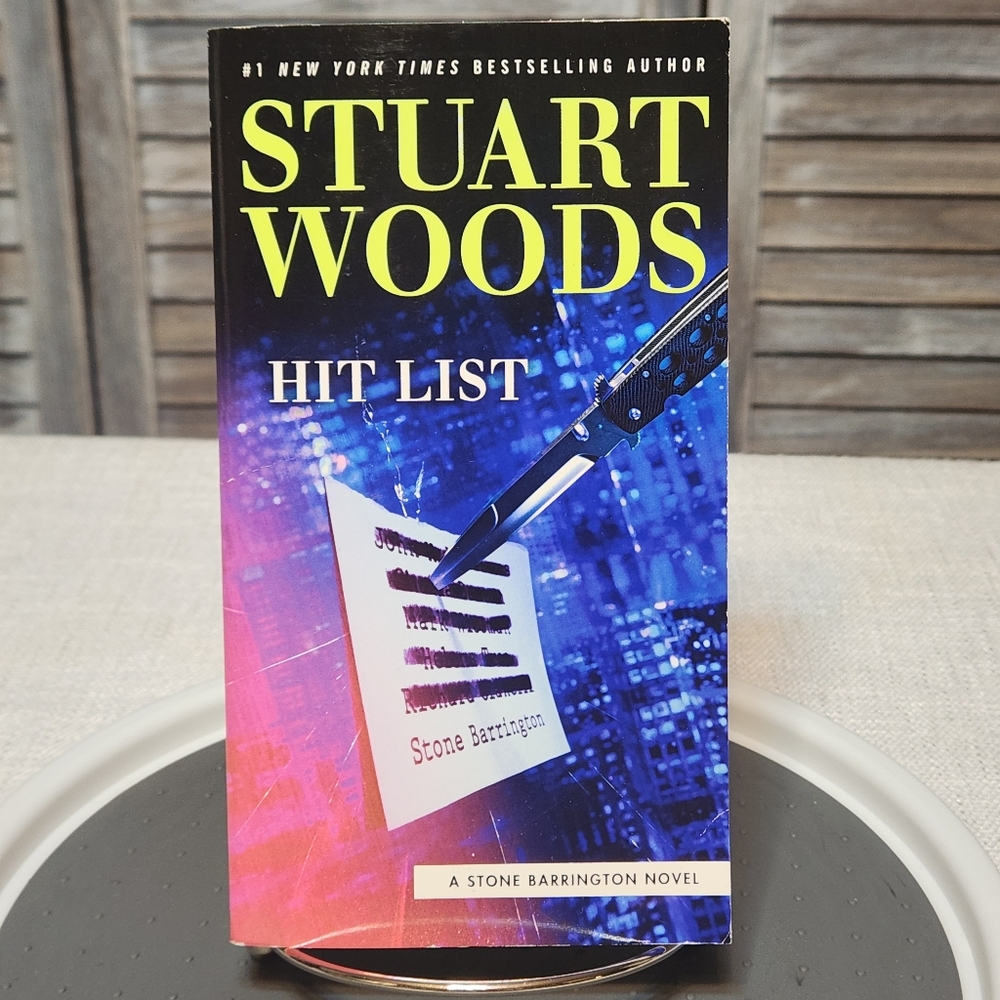 🔥 Stuart Woods Hit List Stone Barrington Novel Paperback Book